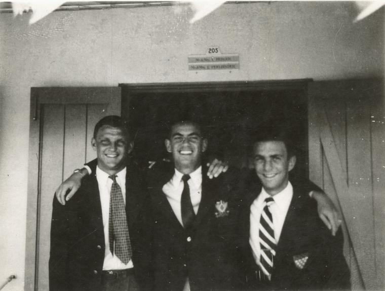 Martin Duberman, Eddie Landau and Ralph Brozan