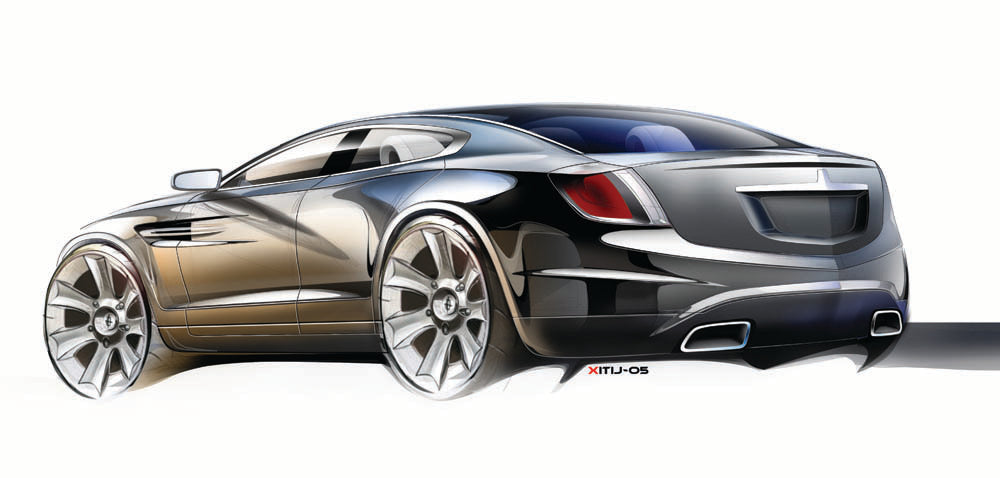 2006 Lincoln MKS concept car rendering 0401-0596