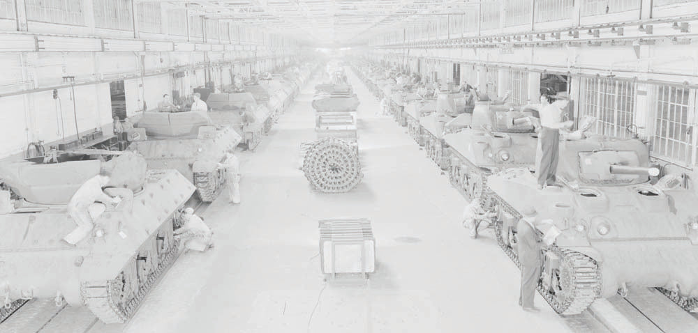 1943 Ford highland Park Plant tank production 0401-0979