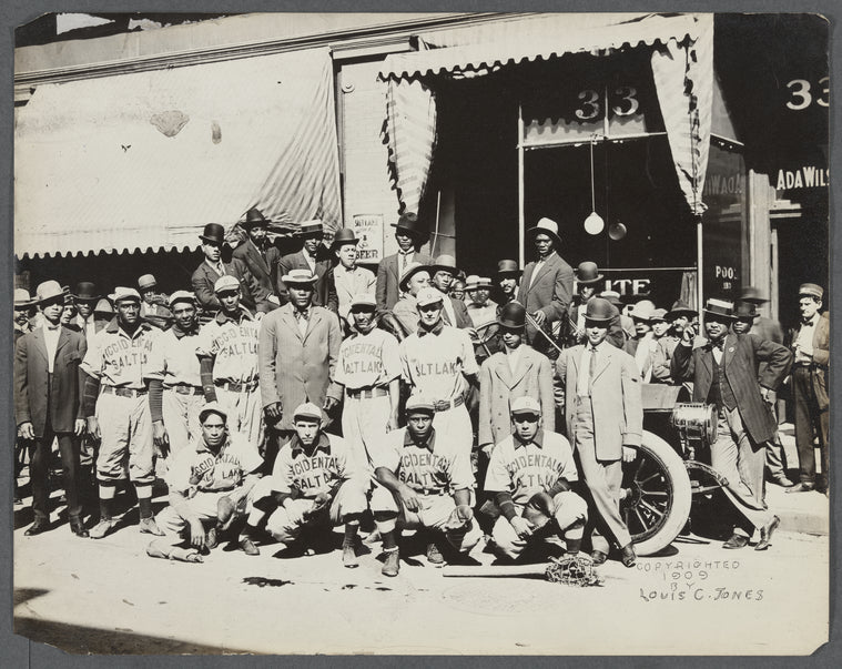 Boxer Jack Johnson with the Salt Lake City Occidentals