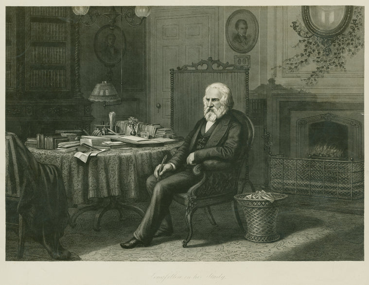 Henry Wadsworth Longfellow, 1807-1882. (in later years)