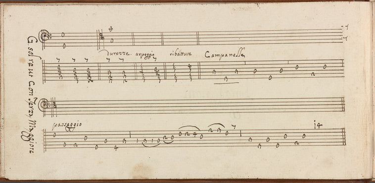 Introdutioni a note con terza maggiore e con terza minore e terza natturale