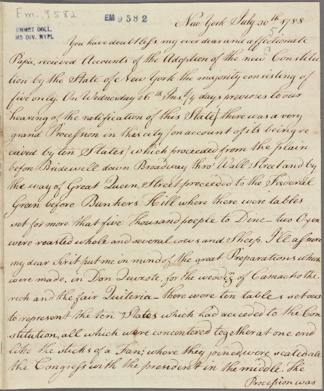 Letter to St. George Tucker, Matoax, Va.