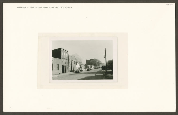 15th Street - Second Avenue looking east