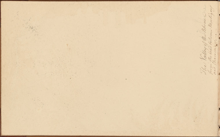 Sketchbook containing views recording a tour in Switzerland and France