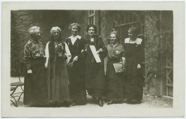 Dr. Anita Augspurg, Mme. Despard, and Lida Gustava Heymann.