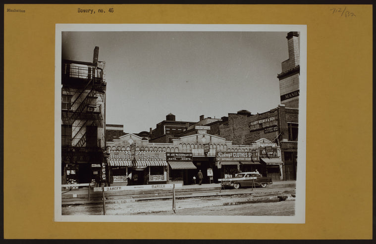 Manhattan: Bowery - Canal Street