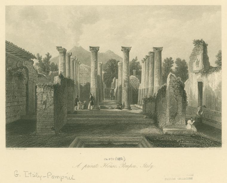A private house, Pompeii, Italy