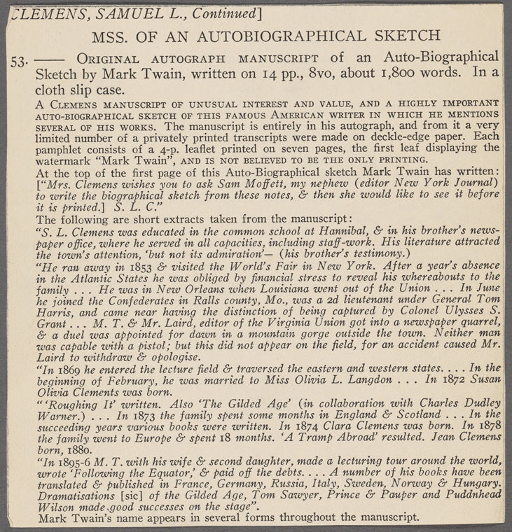 Autobiography