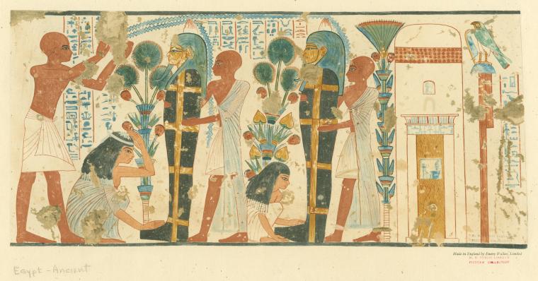 Ancient Egyptian funeral rites, tomb of Nebamun and Ipuky