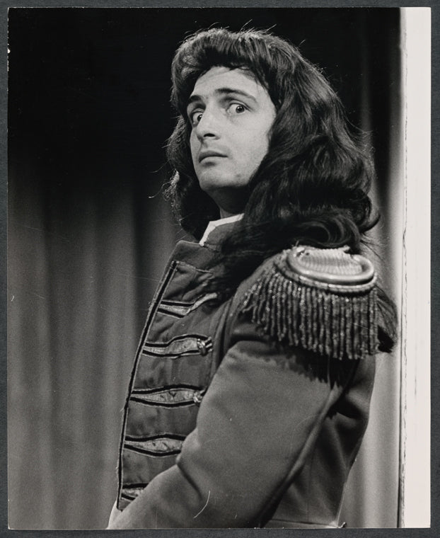 Lewis J. Stadlen in the 1974 revival of the stage production Candide