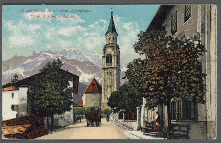 Postcard from Giacomo Puccini to Arturo Toscanini, August 23, 1922