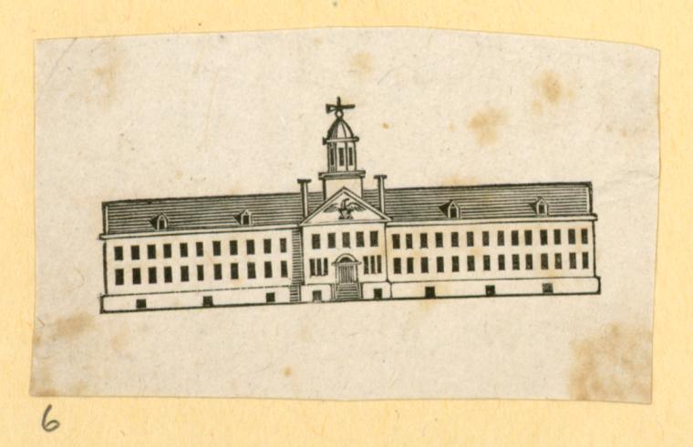 Various large buildings.