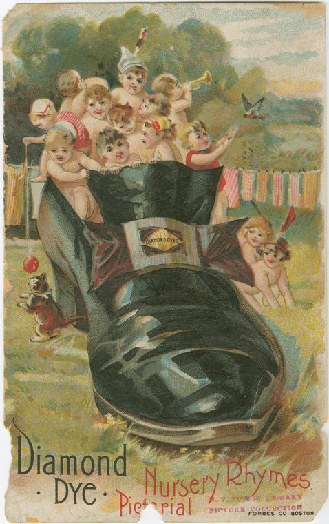 Diamond Dyes nursery rhymes pictorial.