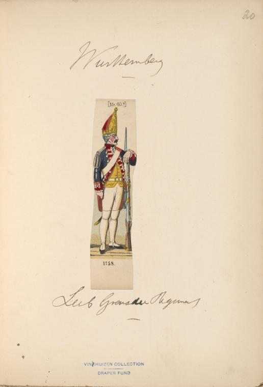 Germany, Württemberg, 1739-1767