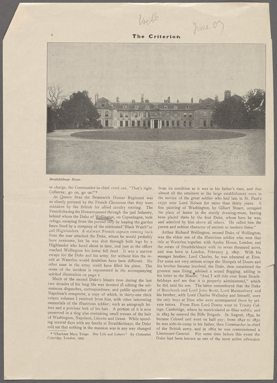 Strathfieldsaye House