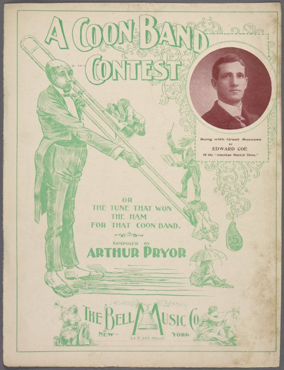 A coon band contest, or, The tune that won the ham for that coon band