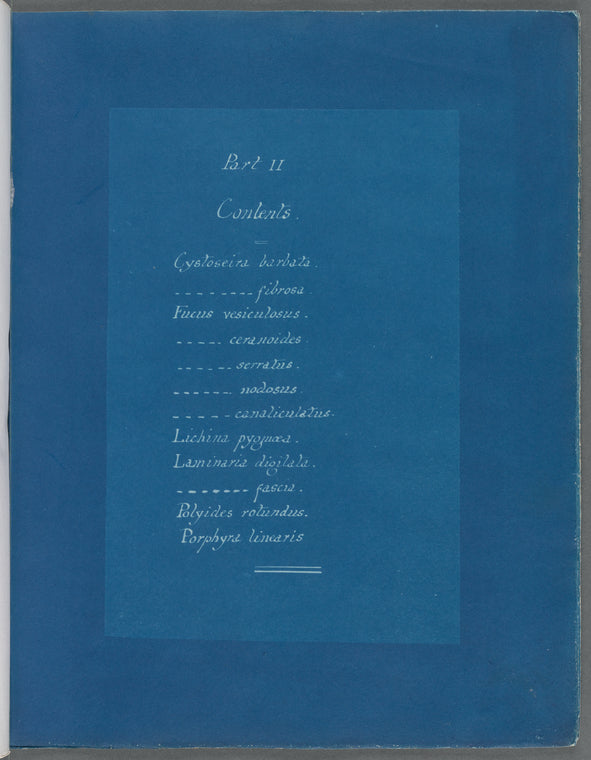 Contents list