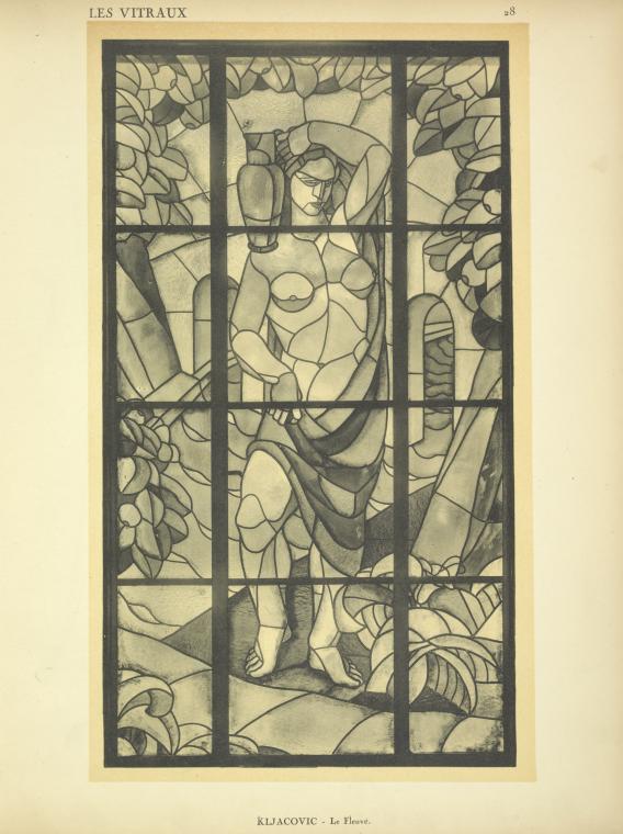 Le fleuve, au Pavillon du Royaume des Serbes, Croates et Slovènes (A. D.)