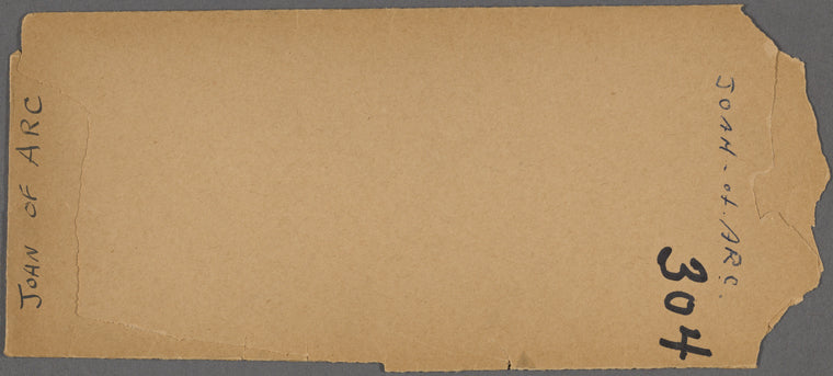Agreements, correspondence, forms, statements from various theatrical agencies concerning Samuel Langhorne Clemens from the files of the American Play Company.: Joan of Arc