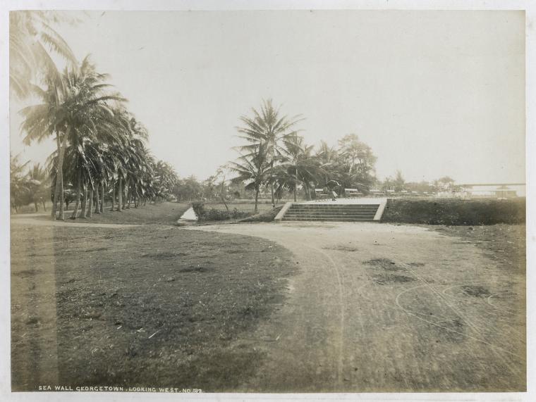 Sea Wall; Georgetown; Looking West; No. 122.