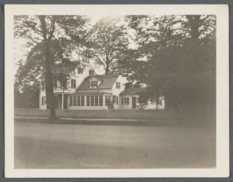 House. North side Montauk Highway, near Village Place. Bellport, Brookhaven