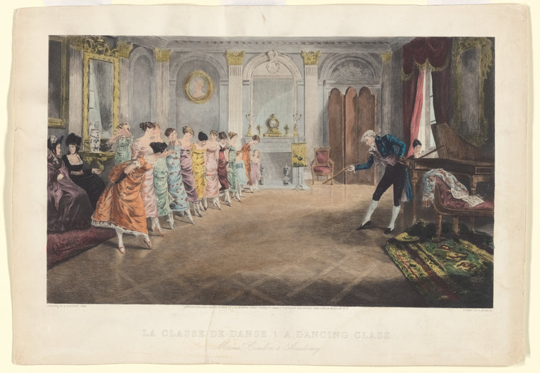 La classe de danse = A dancing class : Monsr. Coulon's Academy