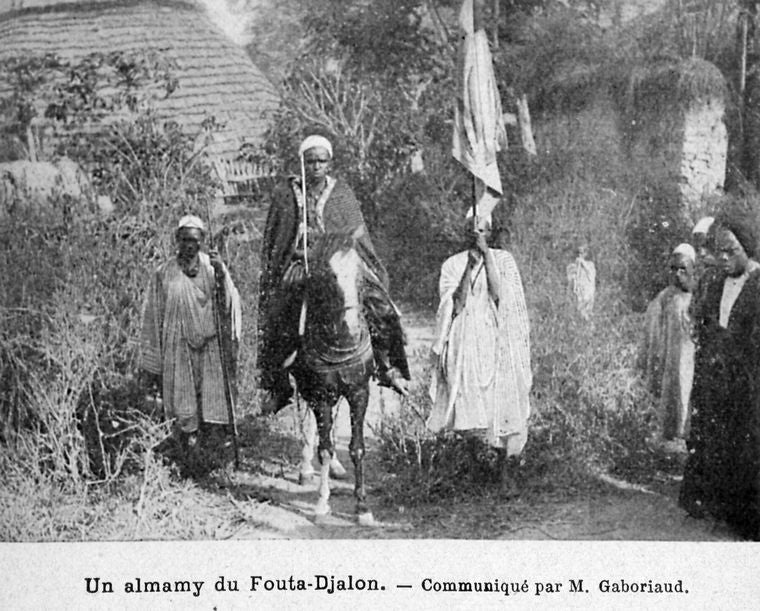 Un almamy du Fouta-Djalon.