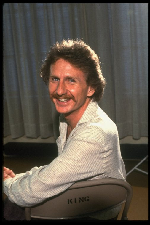 Actor Rene Auberjonois in a rehearsal shot fr. the  Broadway play "Break A Leg."