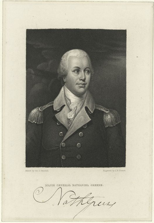 Major General Nathaniel Greene.