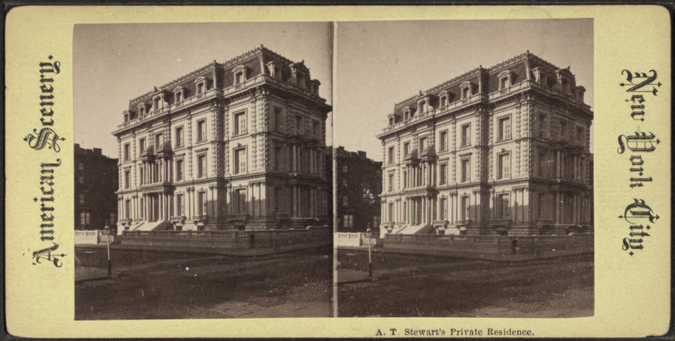 A.T. Stewart's Private Residence.