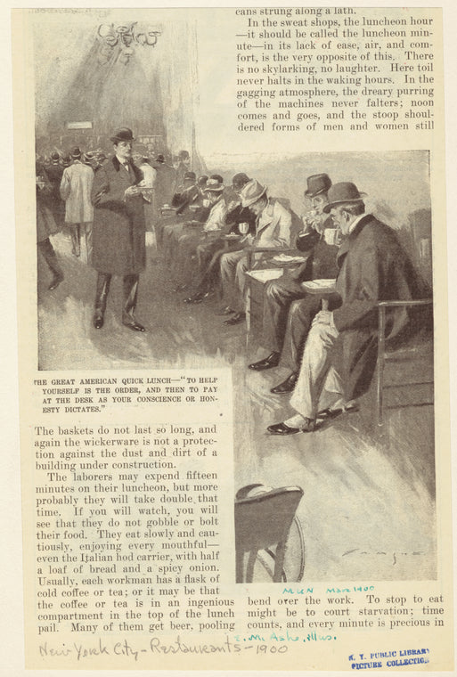 The great American quick lunch