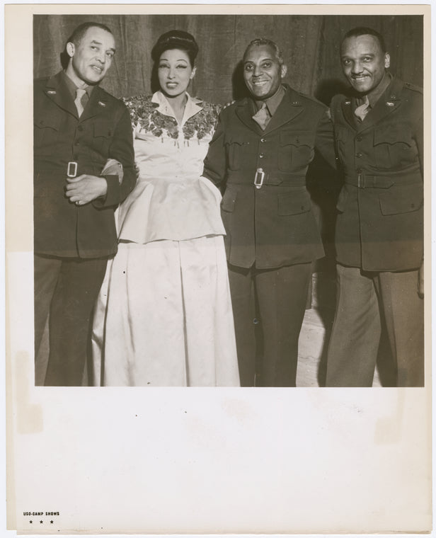 Flournoy Miller, Josephine Baker, Noble Sissle and Ivan Harold Browning