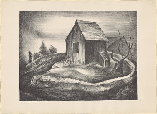 Barn and Tree