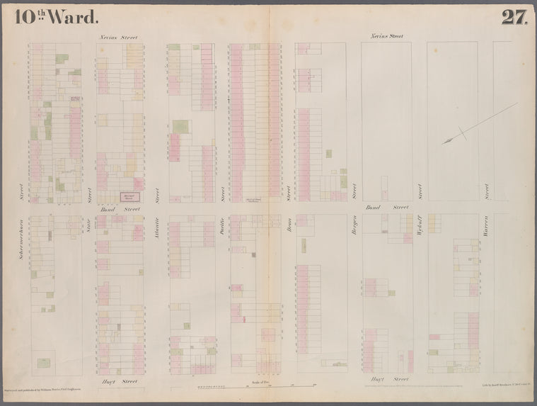 Plate 27: Map bounded by Schermerhorn Street, Nevins Street, Warren Street, Hoyt Street