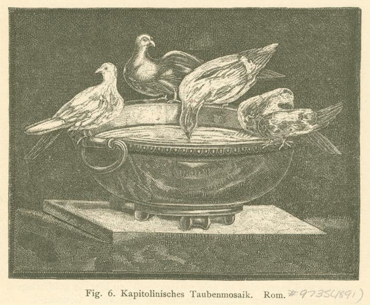 Kapitolinisches Taubenmosaik