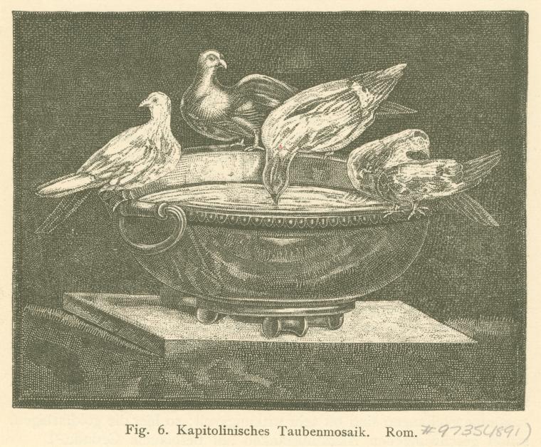 Kapitolinisches Taubenmosaik