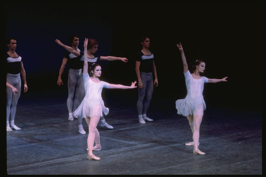 New York City Ballet production of "Kammermusik No. 2", with Colleen Neary and Karin von Aroldingen, choreography by George Balanchine (New York)