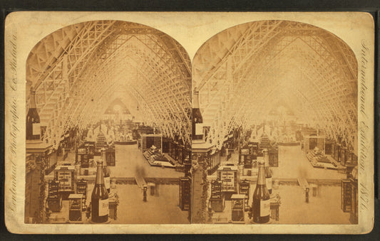 Agricultural Hall exhibit.