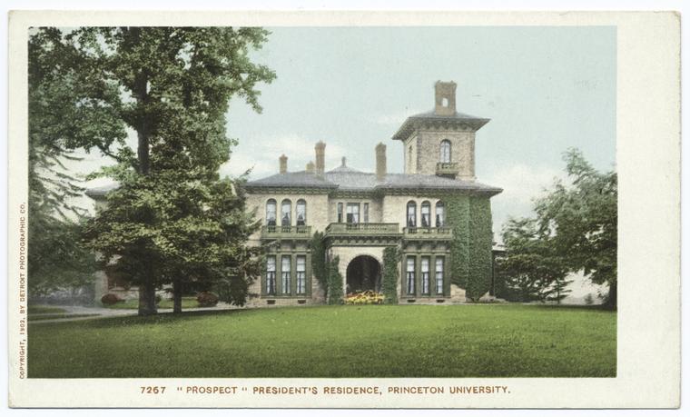 Prospect, President's Residence, Princeton Univ., Princeton, N. J.