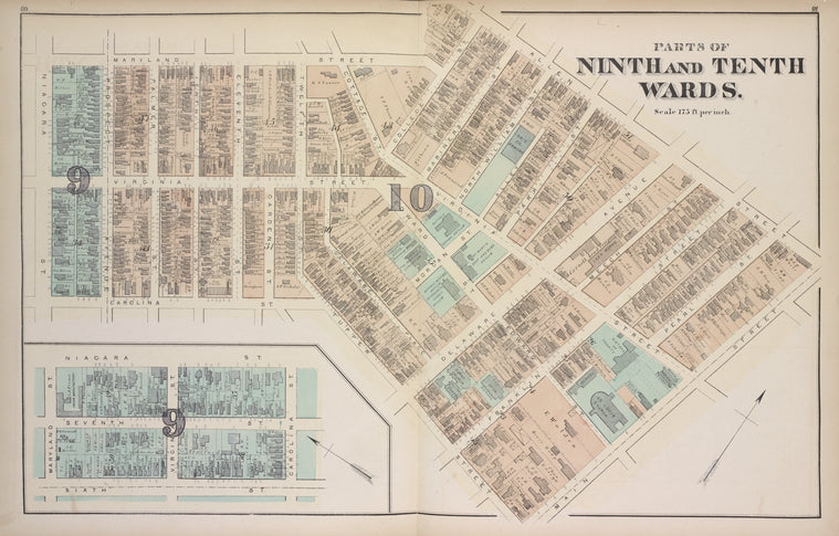 Parts of Ninth and Tenth Wards.