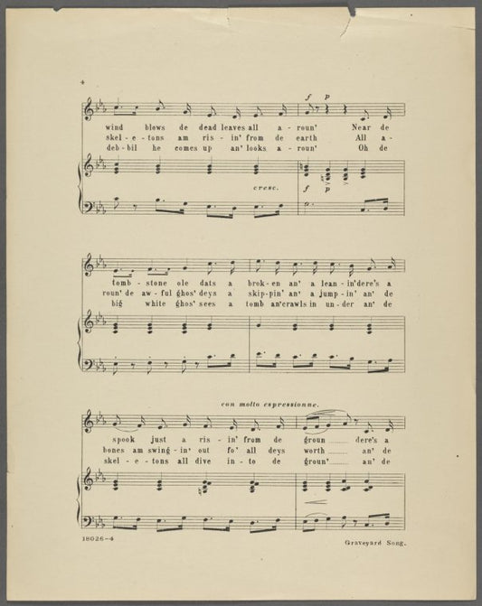 Graveyard song