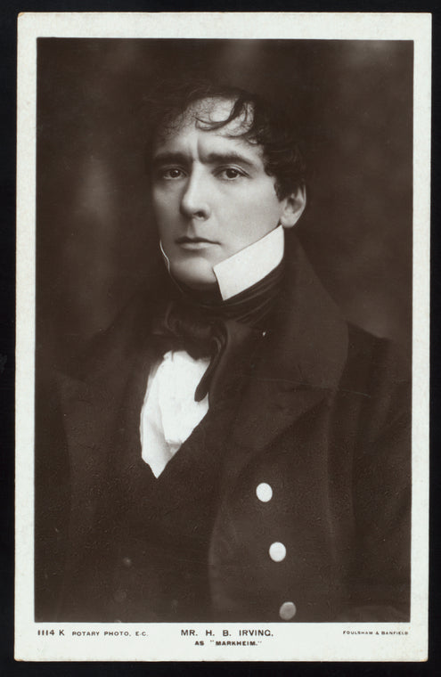 H. B. Irving in the stage production Markheim