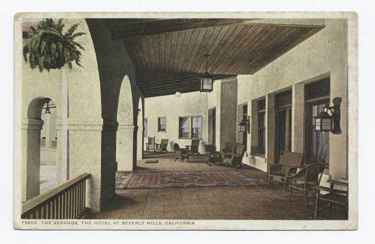 The Veranda, The Hotel at Beverly Hills, California