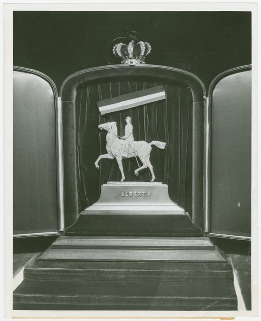 Belgium Participation - Model of King Albert I statue