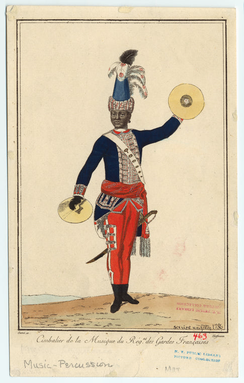 Cimbalier de la musique du Régnt. des Gardes Francaises.