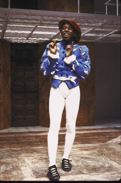 Actor Courtney B. Vance in a scene fr. the New York Shakespeare Festival's production of the play "Romeo and Juliet." (New York)