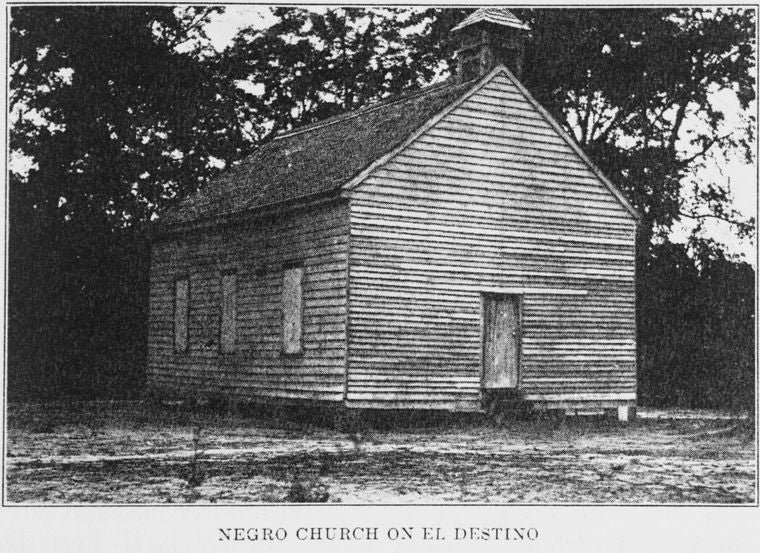 Negro Church on El Destino