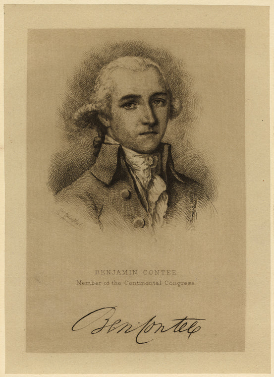 Benjamin Contee, member of the Continental Congress.