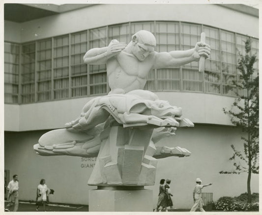 Art - Sculpture - The Hunter (Elfriede Abbe)